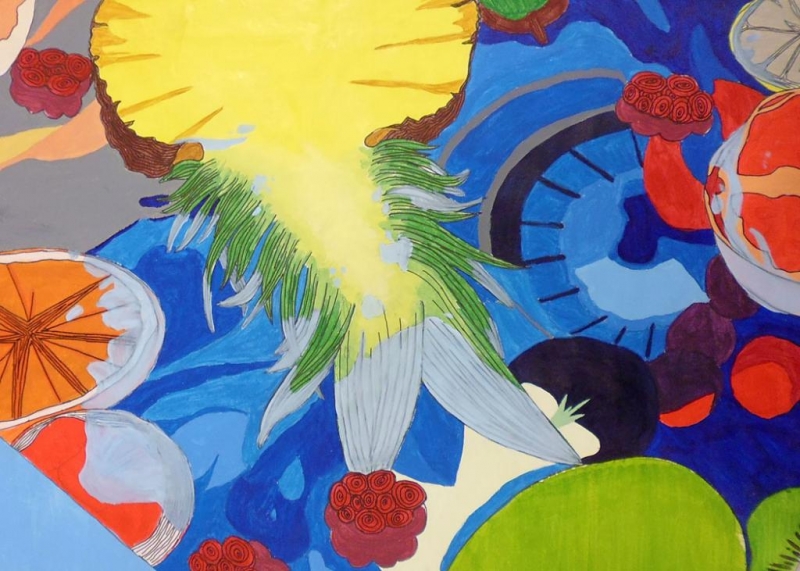 Art and Design- Acrylic and Pen- Grade A